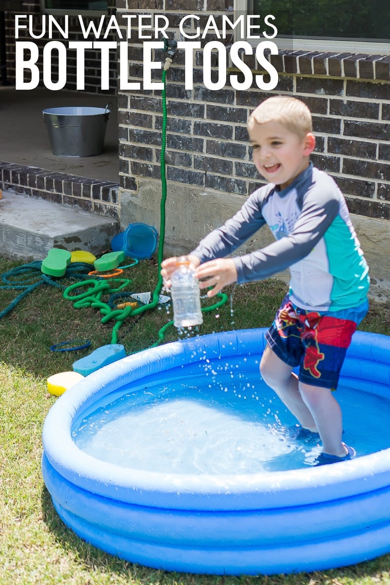 These group water games for kids are great