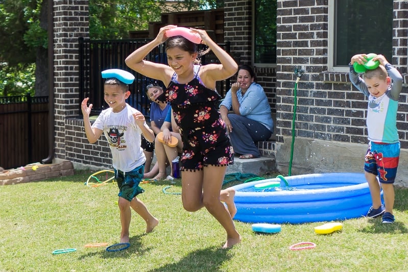 Outdoor water games to beat the summer heat