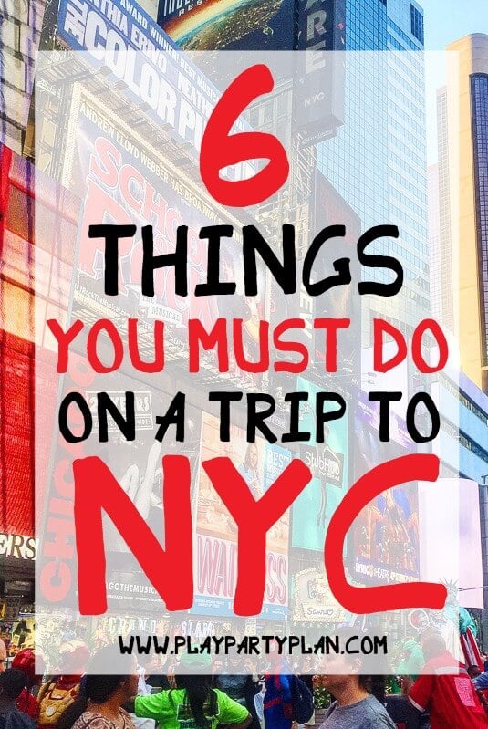 Six must see and do things in New York City, perfect for the next time you travel to the big apple with girlfriends or your significant other. Everything from shopping to seeing a Broadway show to grabbing pizza from one of the restaurants near Times Square. If you’re not living in New York city and need a way to enjoy the food, the skyline, and the excitement - you’re going to love this guide! 