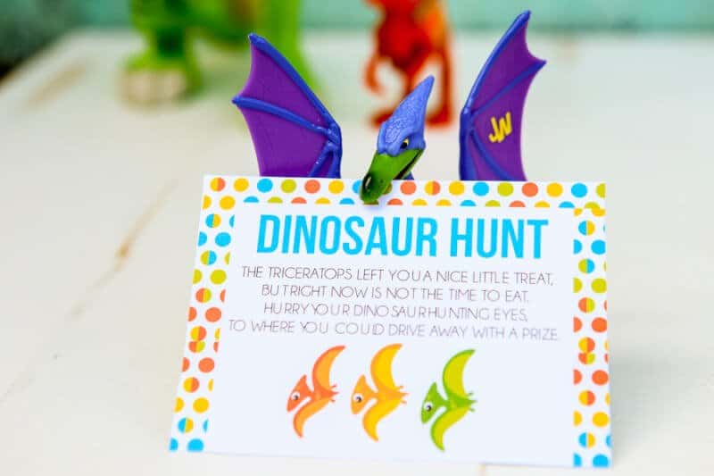 Free Printable Roll the Dinosaur Game - Play Party Plan