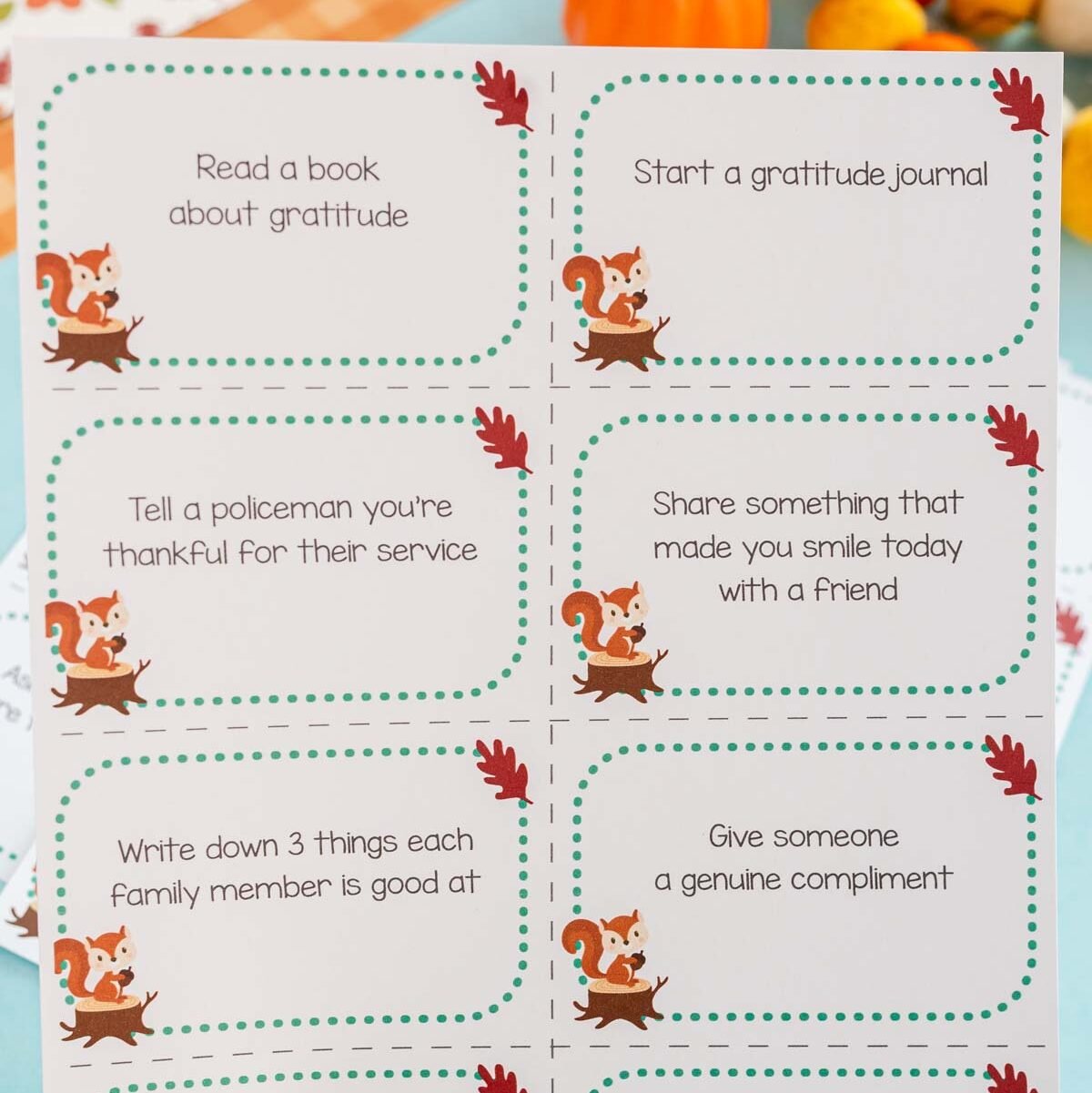 64 Easy Gratitude Activities for Kids with Free Printable Cards