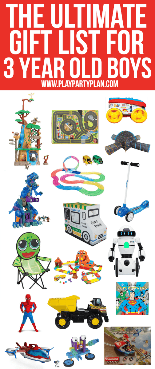 4 year old boy gift ideas