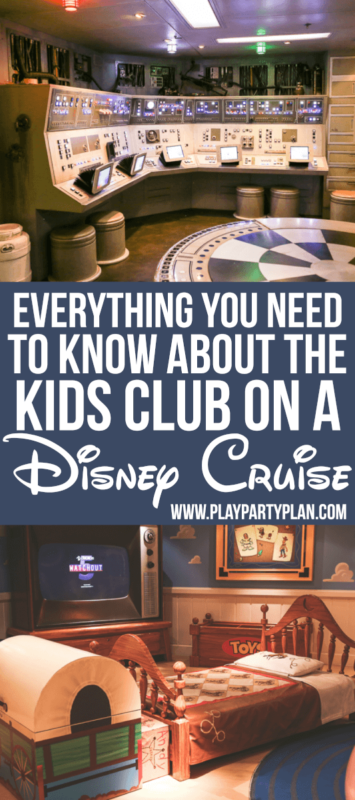 Everything you need to know about the kids club on a Disney Cruise. From the activities to the safety precautions, this post has it all!