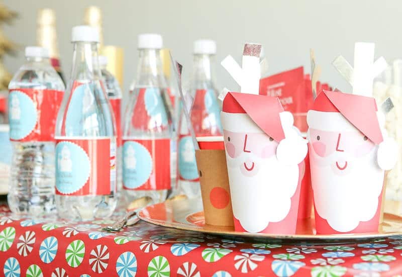 This fun 12 days of Christmas party has it all - gift ideas, printables, activities, decorations, and more! There’s fun for the entire family and for friends! Just use the funny invite based on the 12 days of Christmas song (with different lyrics of course), do a few easy crafts, and you’re ready to go! I love the 12 drinks for drinking table! 