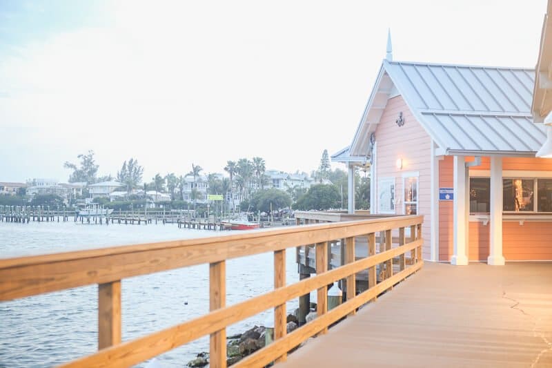 Pier on Anna Maria's historical bridge street