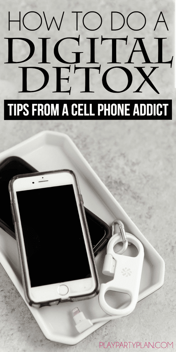 How to disconnect and do a digital detox, great tips from a girl with a cell phone addiction!