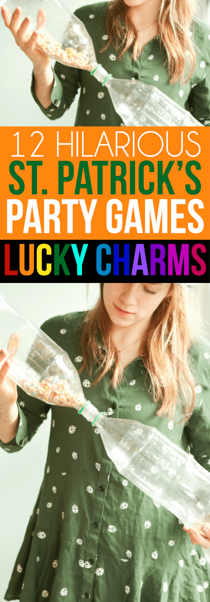 With everything from a pot of gold game to a leprechaun catch, these hilarious St. Patrick’s Day party games are fun for everyone celebrating St. Paddys! There’s a free printable rainbow roll, minute to win it games ideas, luck of the Irish, and other fun activities you can do with kids, adults, or even teens. Perfect for St. Patty’s Day! 