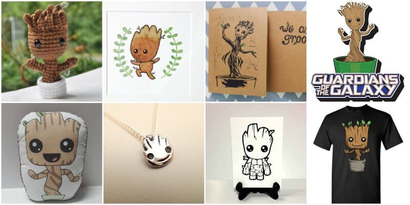 10 awesome gift ideas for anyone who loves Baby Groot or Guardians of the Galaxy! 
