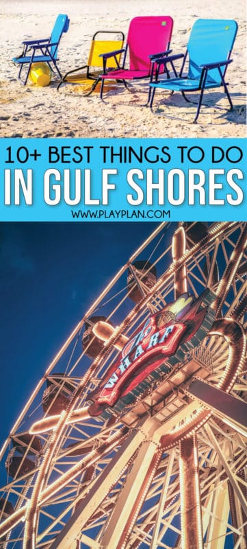 The best things to do in Gulf Shores Alabama not just the beach! Tons of great ideas for kids, tips for where to stay in the area, great rentals, best restaurants, top attractions, and more!