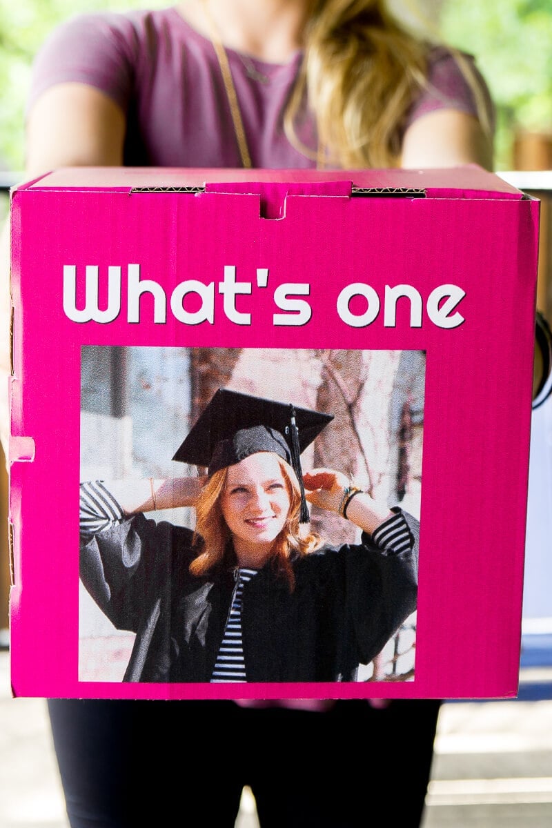 Picture perfect graduation party decorations to celebrate your graduate in the best way! Love how they incorporated photos into the graduation party food, graduation party games, and more!