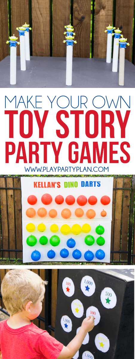 Make your own Toy Story Midway Mania games at home with this fun outdoor games tutorial! With everything from a homemade balloon darts to a punch box, so many fun ideas!
