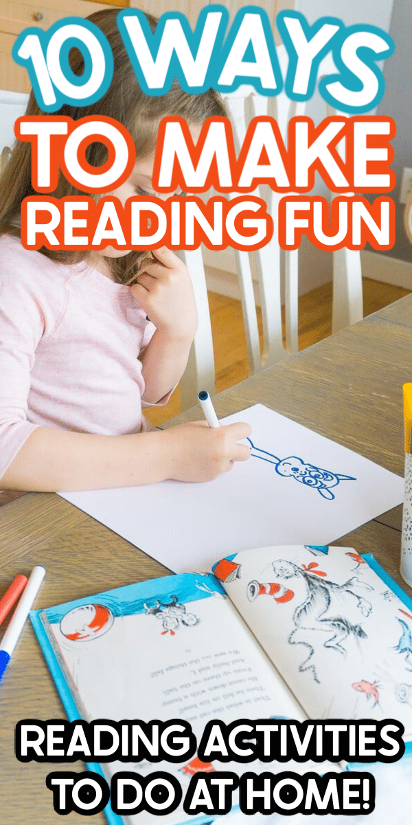 fun reading homework activities