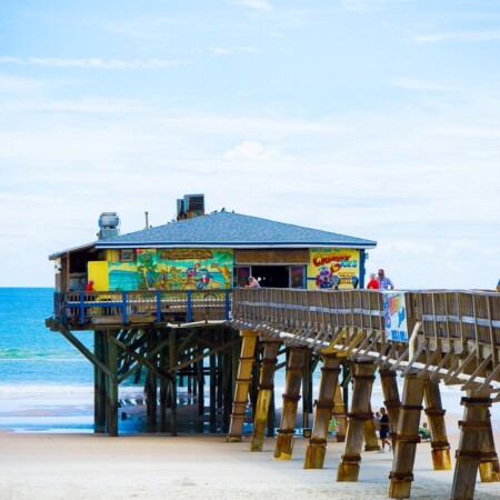 Crabby Joe's is not only one of the best Daytona Beach restaurants but also has a great view!