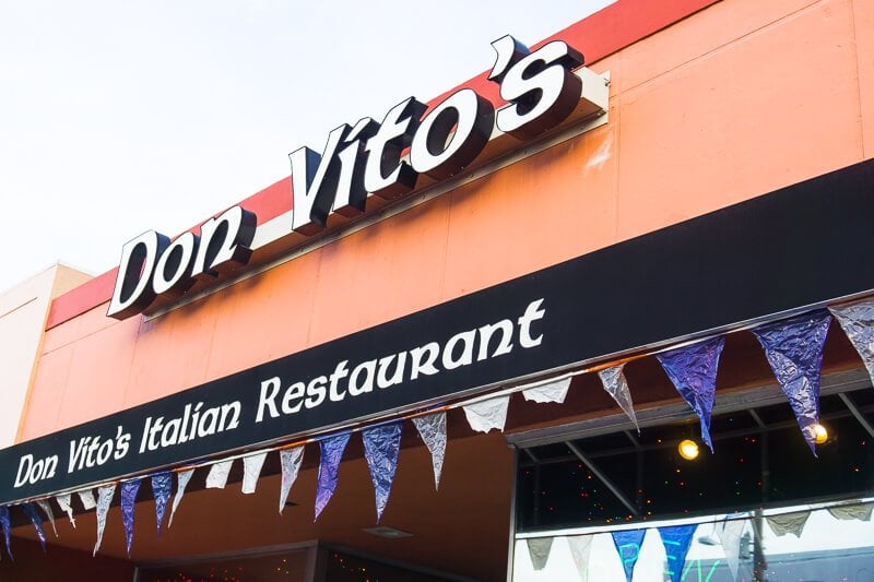 Some of the best food in Daytona Beach is at Don Vito's!