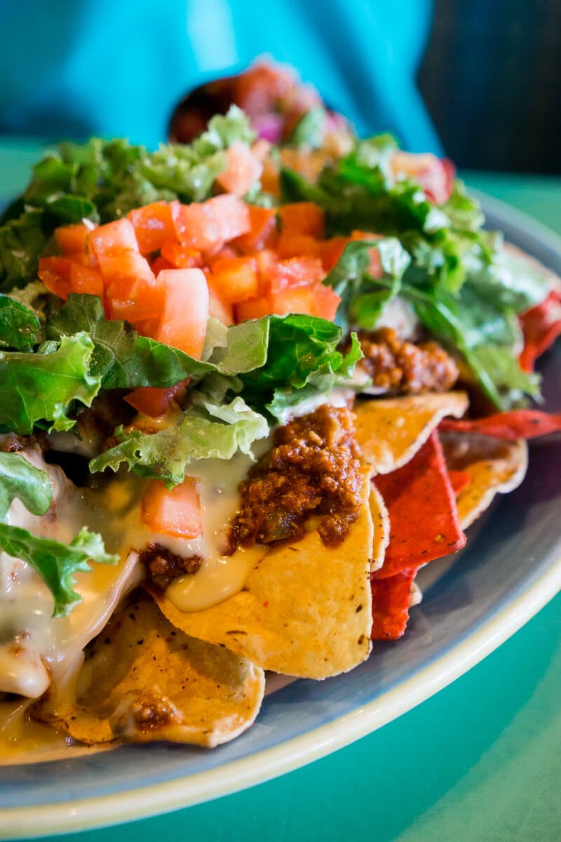 Sloppy joe nachos at Sloppy Joe's is one of the top items on the menu!