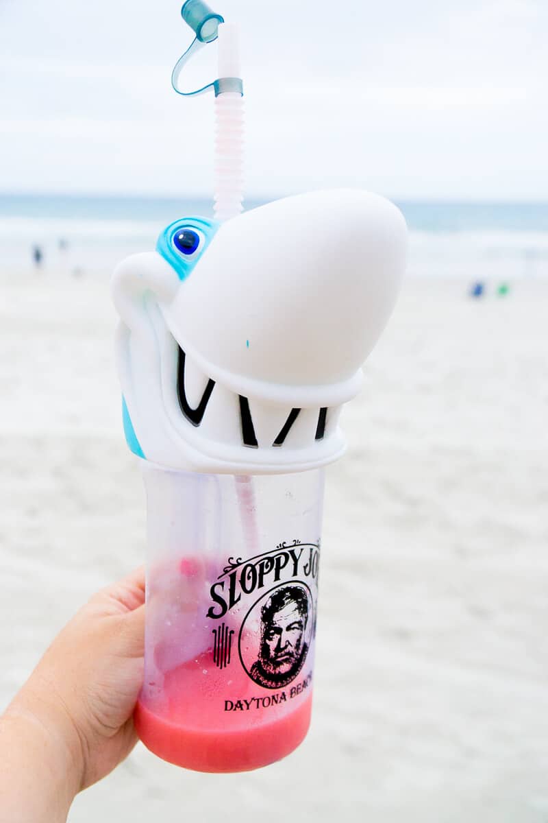 Don't forget a shark cup at Sloppy Joe's!