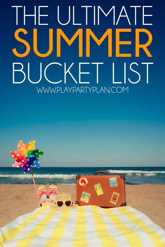 Summer bucket list ideas for all ages