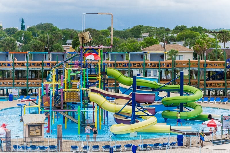 Daytona Lagoon waterpark is one of the top Daytona Beach attractions