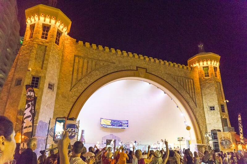 Free concerts at the Daytona Beach Bandshell during the summer
