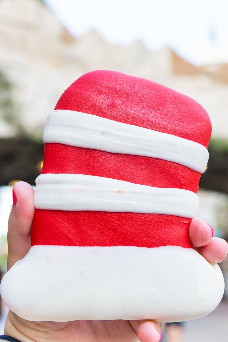 Cat in the Hat cookie at Islands of Adventure