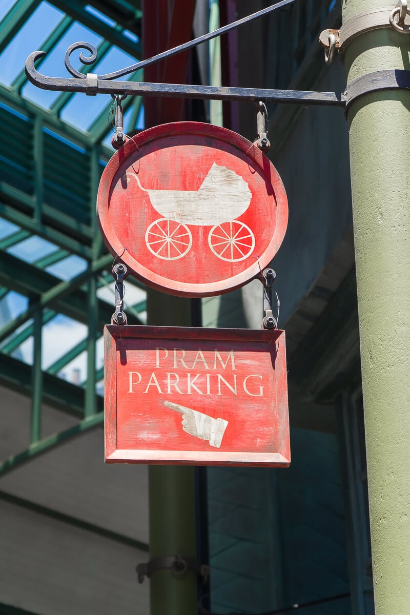 Make sure to park in stroller parking areas at Islands of Adventure