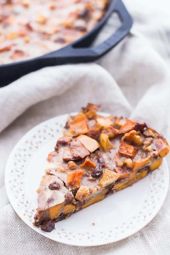 Sweet potato breakfast bake is a great addition to a Whole 30 meal plan
