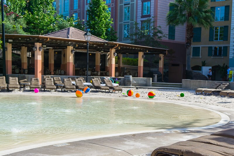 Enjoy a relaxing day by the pool at Loews Portofino Bay Hotel