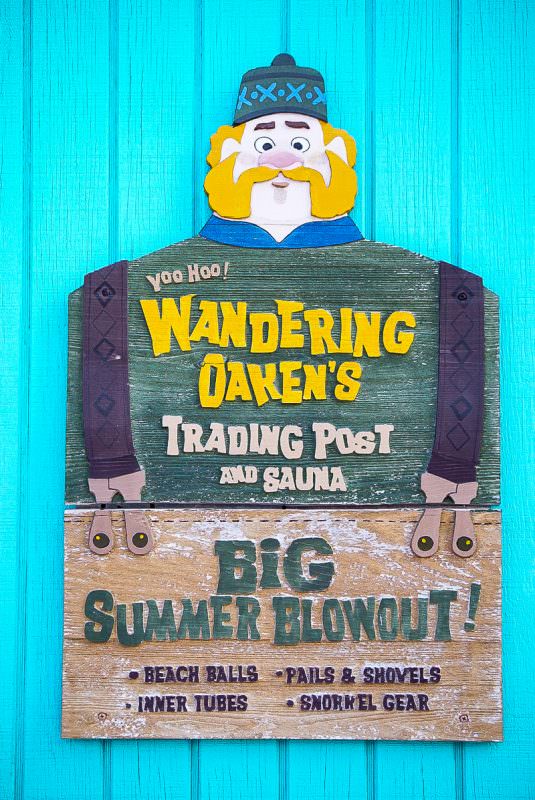 Frozen themed shop at Disney Castaway Cay