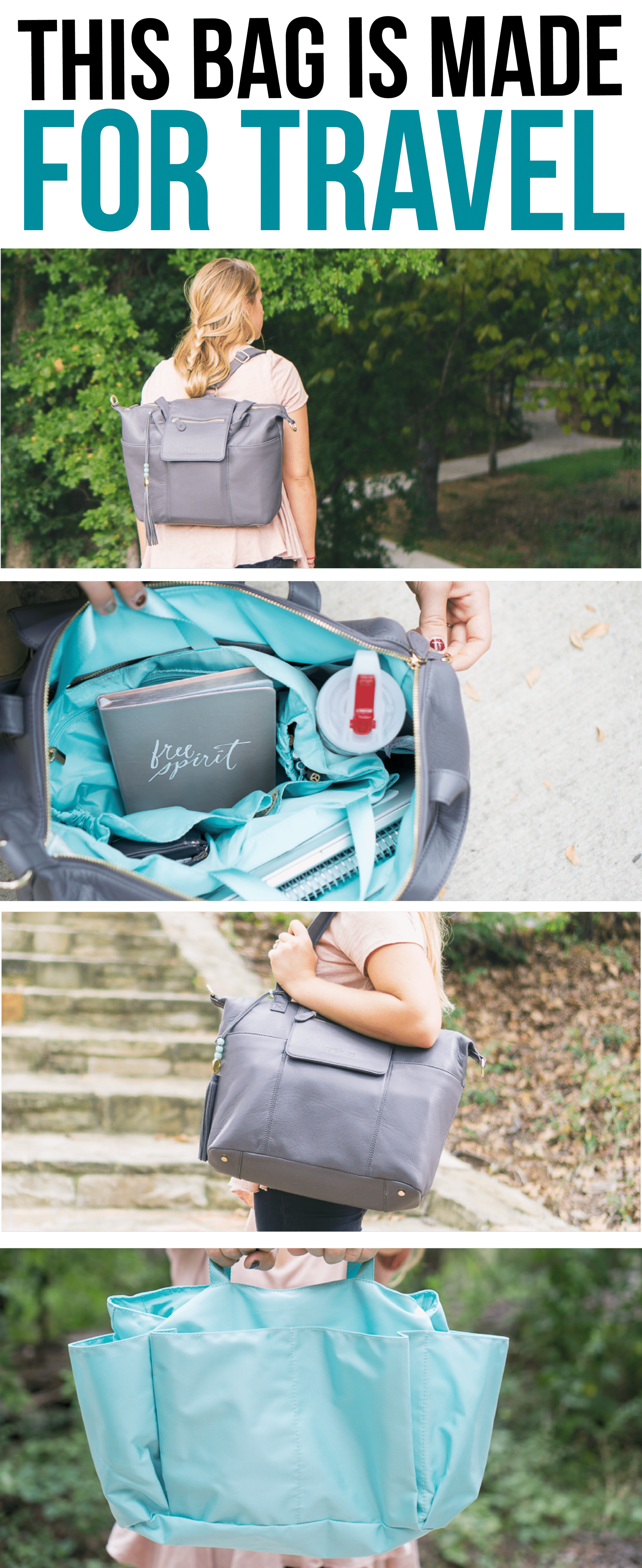 The linen insert in this Lily Jade diaper bag is a huge perk!