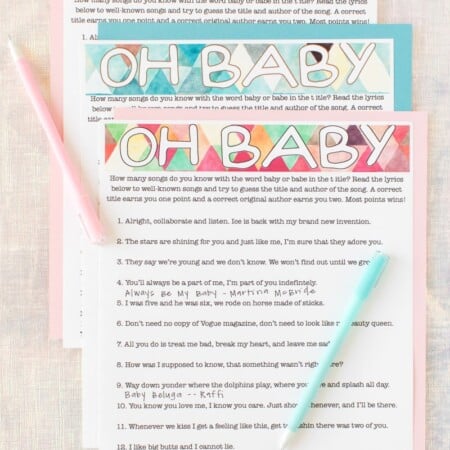 55 Fun Baby Shower Games (That Don't Suck)