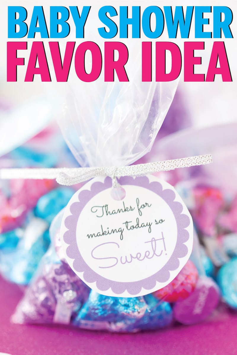 Free Printable Baby Shower Favor Tags in 23+ Colors - Play Party Plan In Baby Shower Label Template For Favors