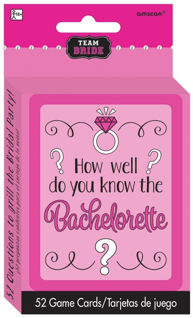 Fun how well do you know the bachelorette party games