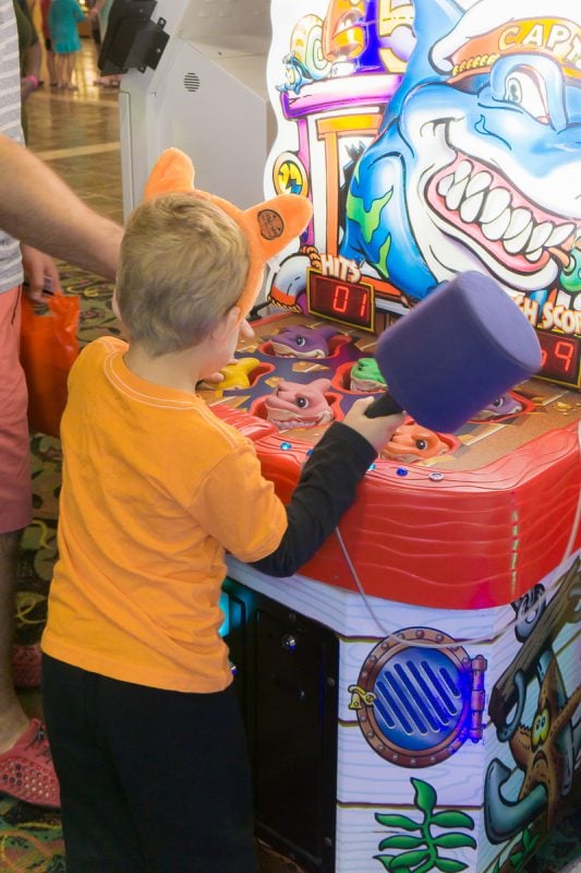 Kids will love the arcade games at Great Wolf Lodge Grapevine