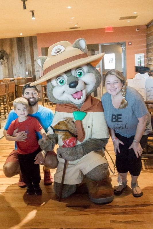 Meet characters from Great Wolf Lodge 