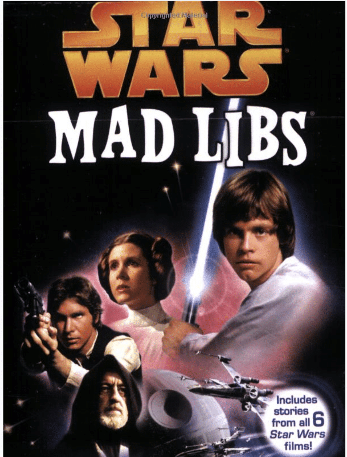 Star Wars Mad Libs are fun for kids or adults