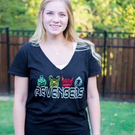 The cutest DIY Thor shirt inspired by the THOR Ragnarok movie