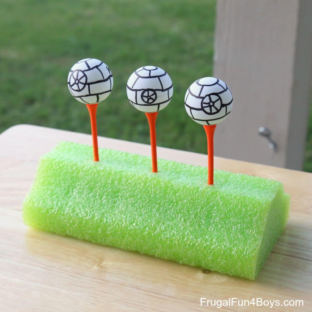 These fun Star Wars party games include things like shooting death stars