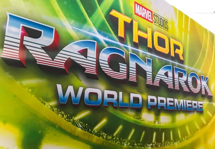 Insider look at the Thor: Ragnarok Red Carpet World Premiere