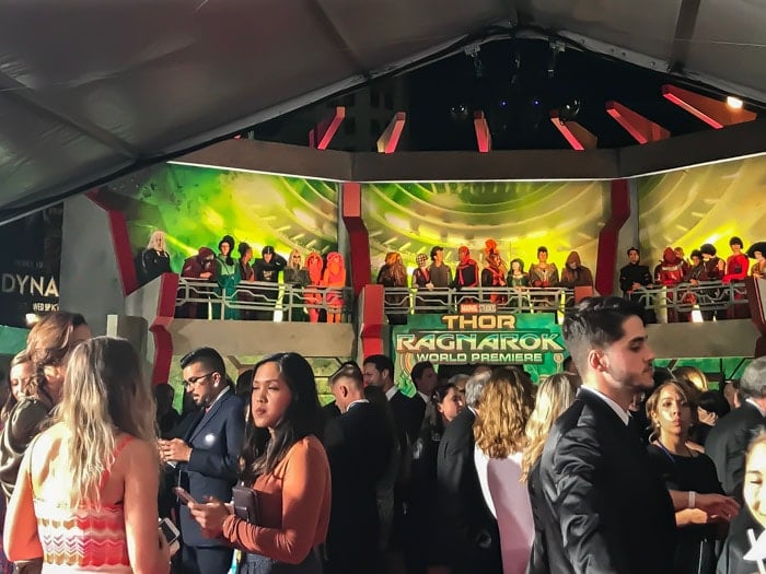 Insider look at the Thor: Ragnarok Red Carpet World Premiere