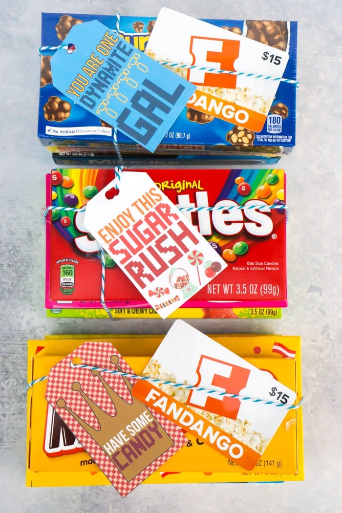 A Sugar Rush inspired gift tag from Wreck It Ralph