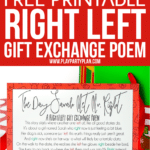 A Hilarious Left Right Christmas Poem & Gift Game  Play Party Plan