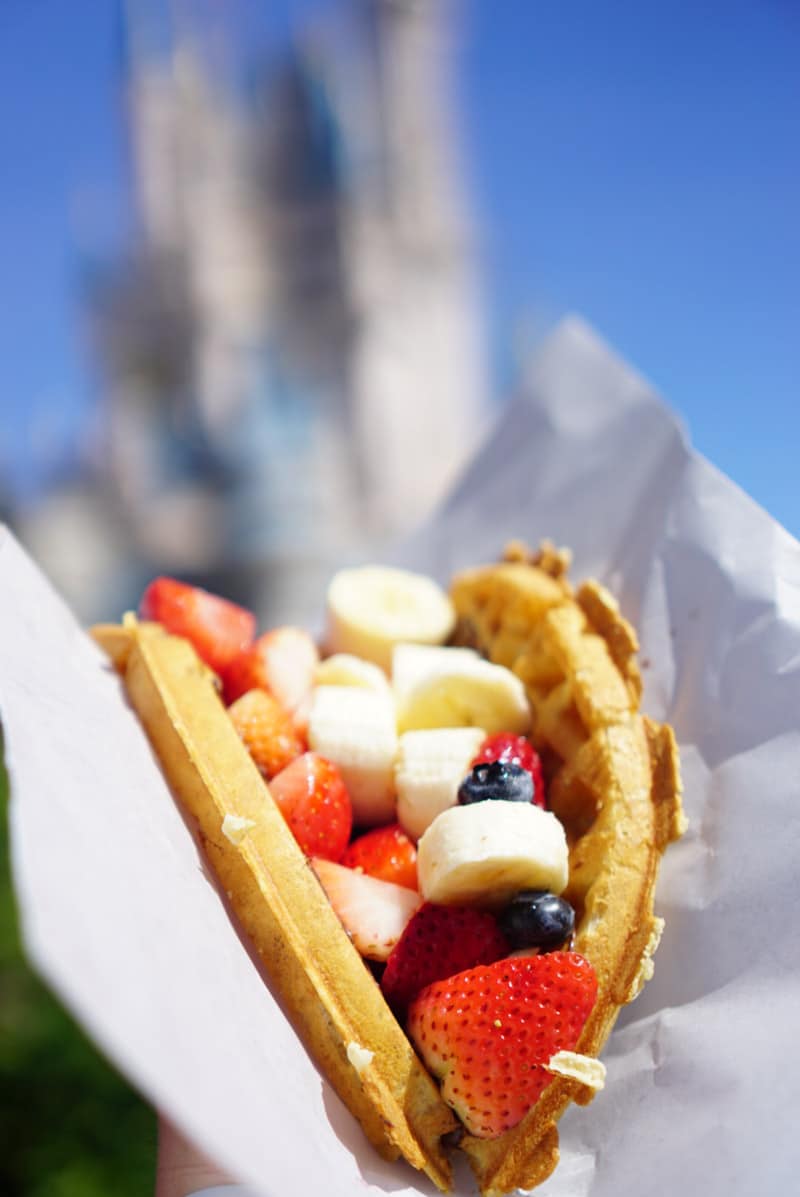 Nutella waffle is an iconic Disney World food