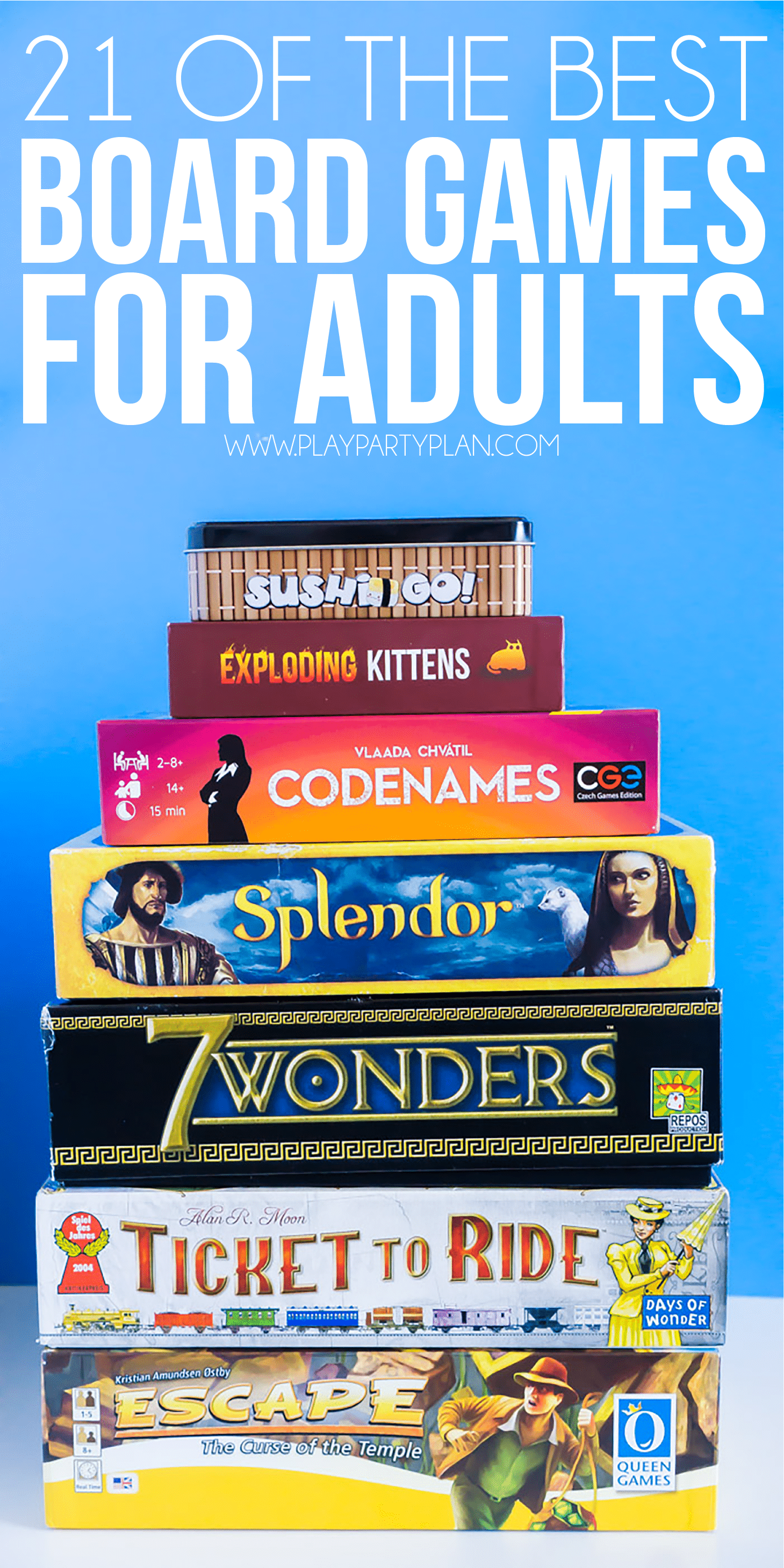 25 Best Board Games for Parties