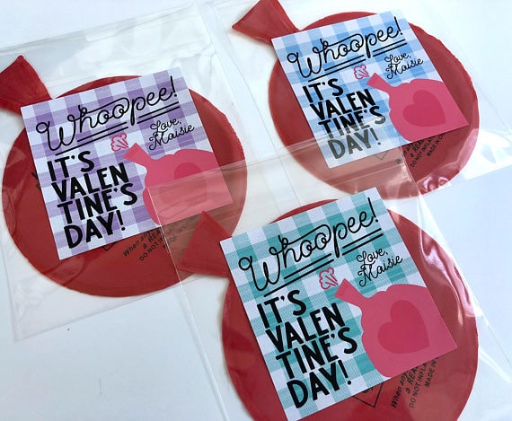 Whoopie cushion valentines day cards for kids