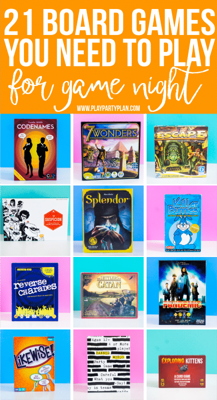 The best board games for adults or for teens! Setup a game night or a party and play these amazing board games - everything from classic games to strategy games you’ve probably never heard of! And even a bunch of board games that work for couples or for two players!