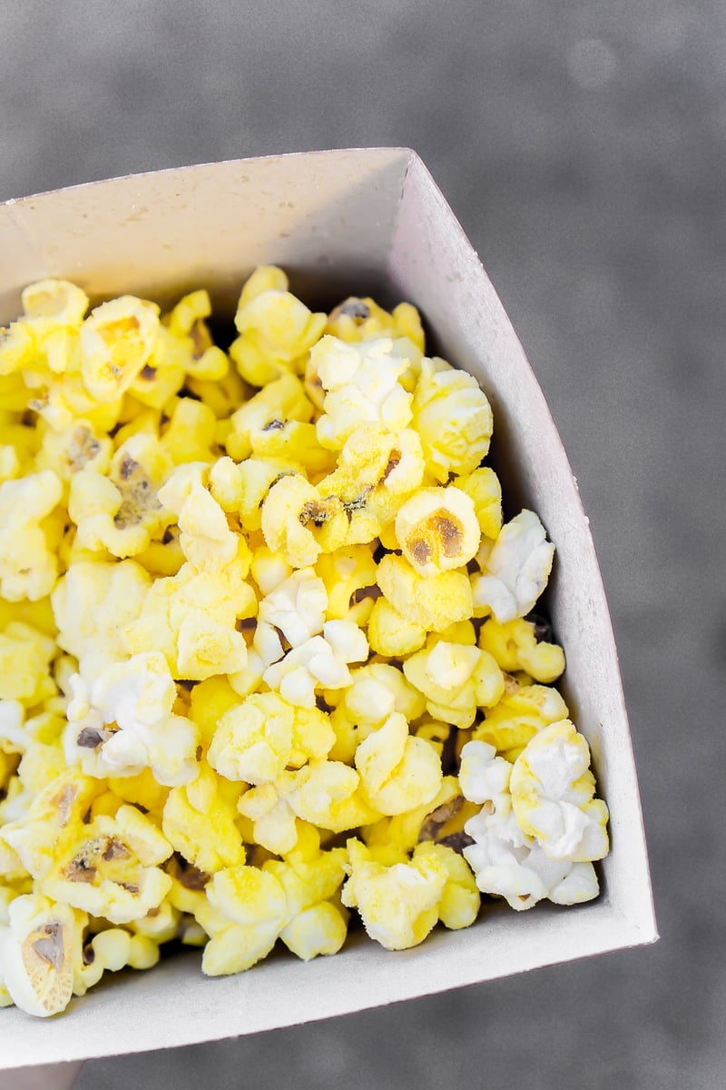 Flavored popcorn makes the top of the Disneyland food list