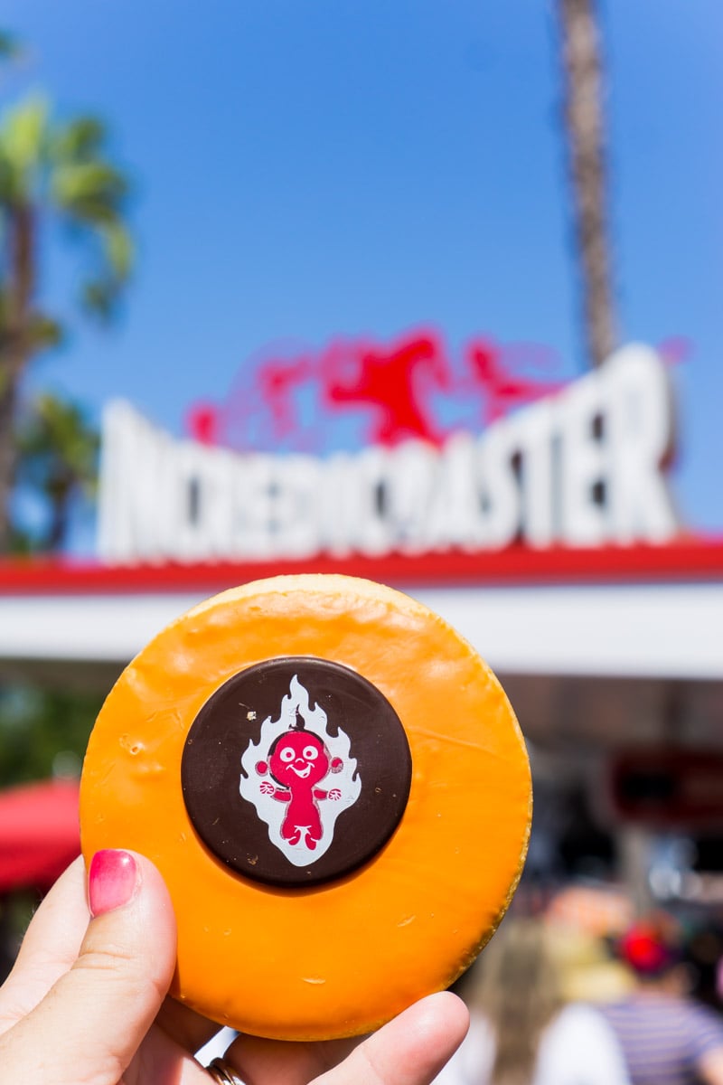 Jack Jack shortbread cookie at Disney's Pixar Pier