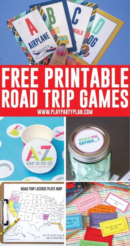10 Best Printable Road Trip Games - Play Party Plan