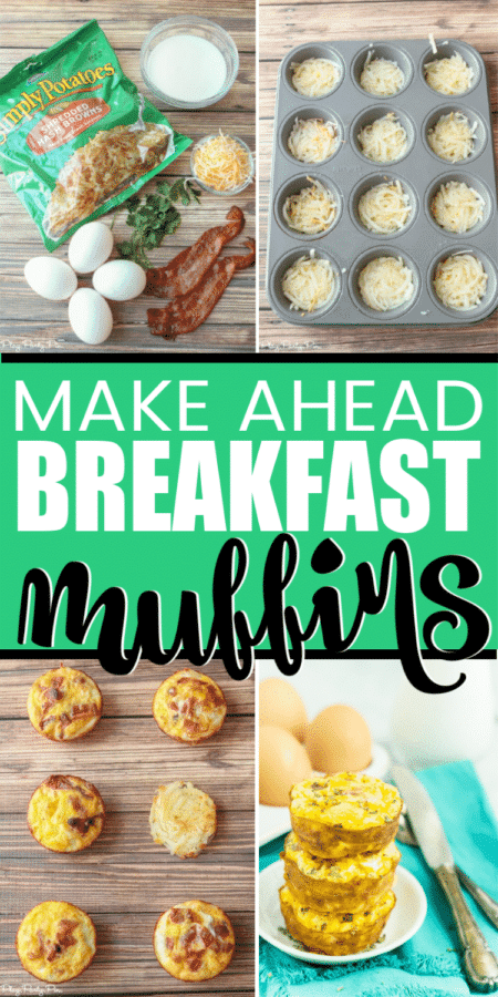 The Best Make Ahead Breakfast Egg Muffins with a Hash Brown Crust