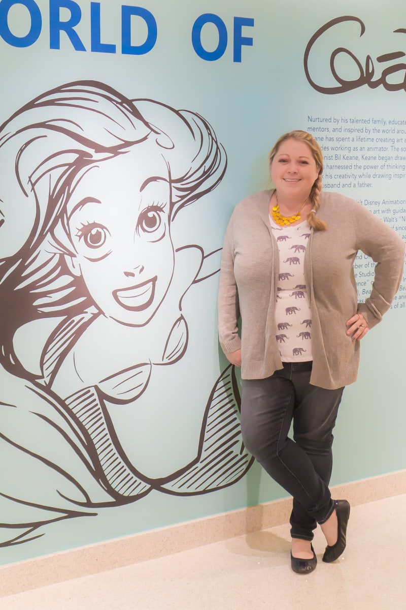 The Glen Keane special exhibition at the Disney Family Museum